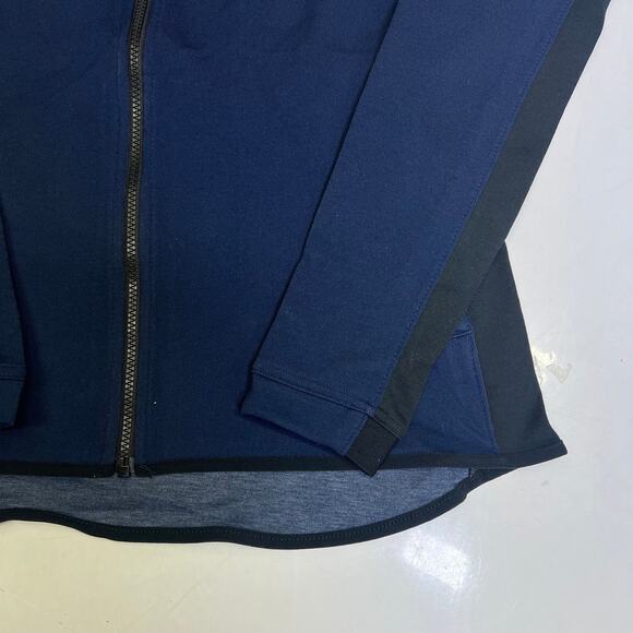 NIKE Dri-fit Showtime Full Zip Jacket Women's Sz L Navy Blue CQ0335-419 - Picture 2 of 9